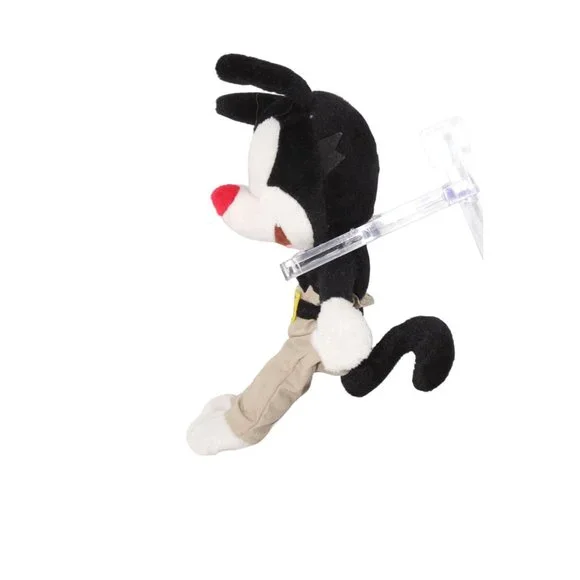 Vintage Warner Bros Studio Store Stuffed Plush Beanbag Yakko Animaniacs Toy - Picture 2 of 4